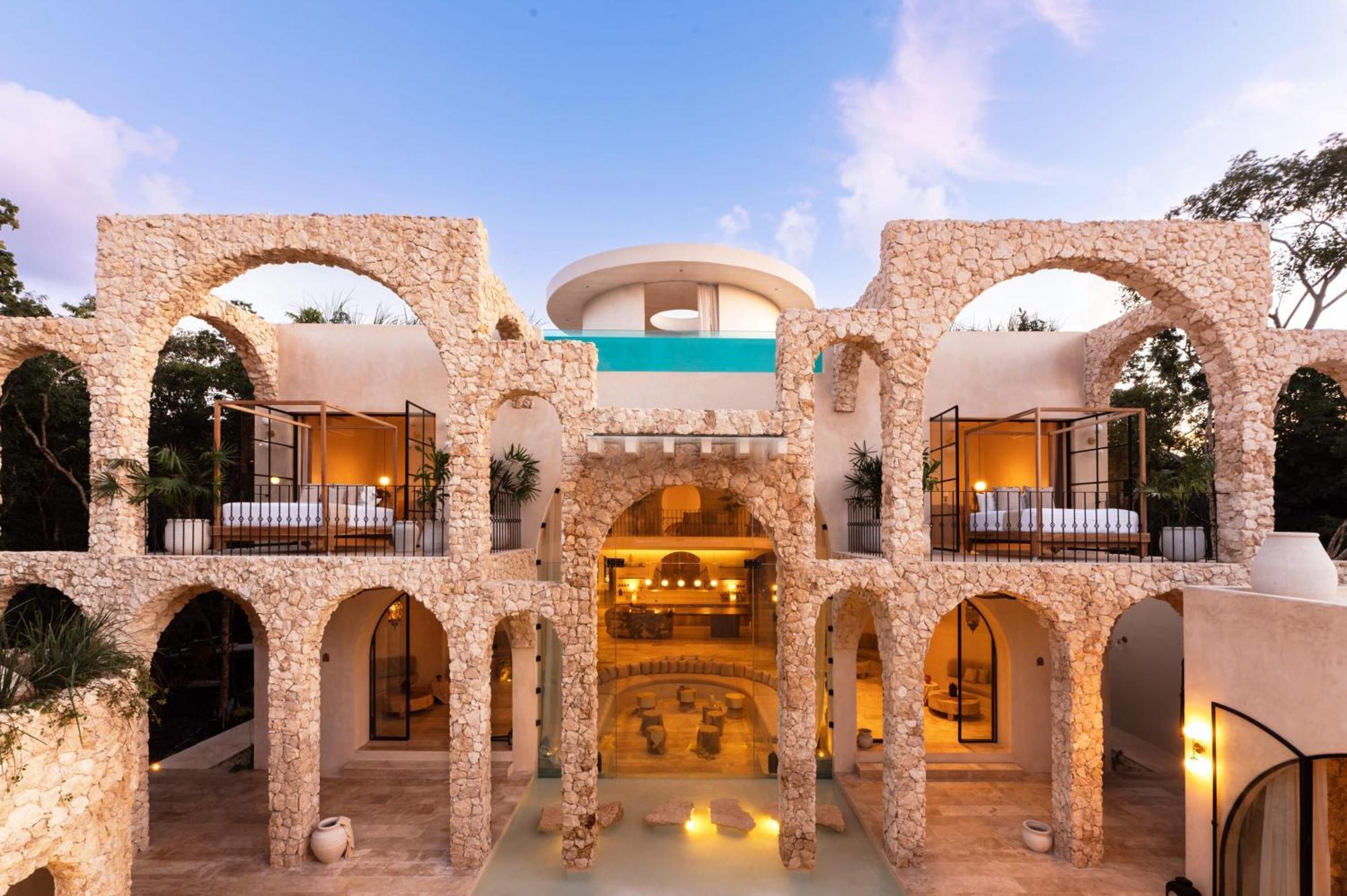 Casa Arka - Palacial Sanctuary For Group Retreats Tulum Exterior foto